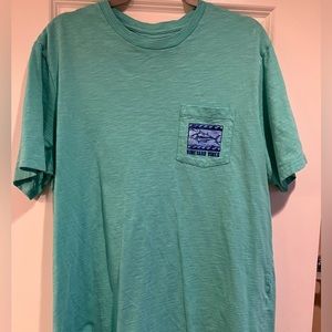 Teal Vineyard Vines shortsleeve tee